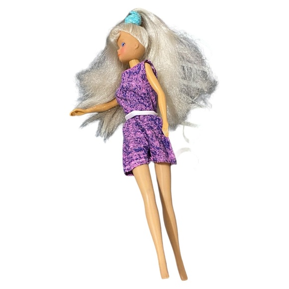 VTG 90s Steffi Love Doll Simba Toys Non Working Singing Doll Retro Jean Outfit - Picture 5 of 9